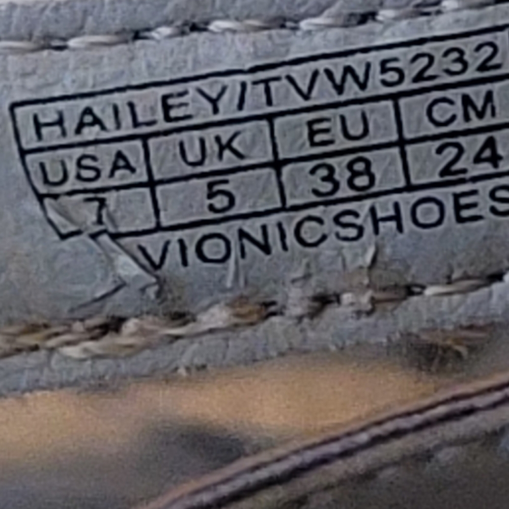 Vionic Hailey Sz 7 Women's Sandals in Metallic Gray - Picture 8 of 8